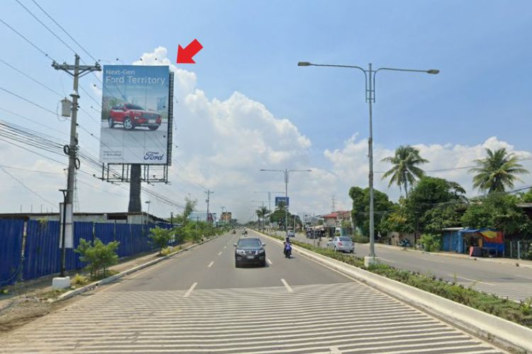 Vertical Free Standing Billboard at Iloilo-Capiz Rd., Cabugao Sur, Sta. Barbara, Iloilo City, Iloilo (Airport bound, Near Uratex Iloilo Showroom)