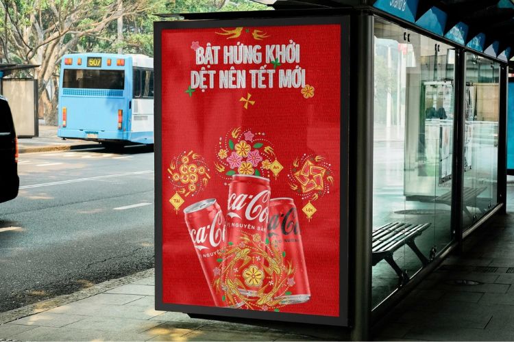 Coca Cola OOH Tet Campaign