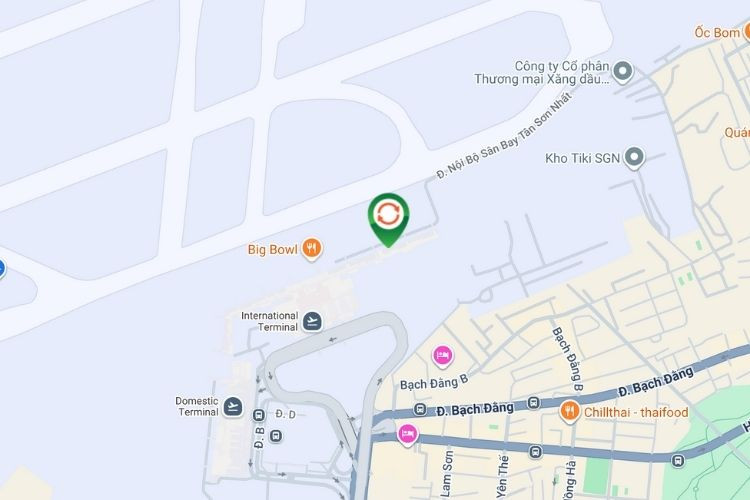 Map - Horizontal Light Box Billboard tại Tan Son Nhat International Airport, Ho Chi Minh City (Lightbox check-in area, baggage claim international arrival terminal - T2)2