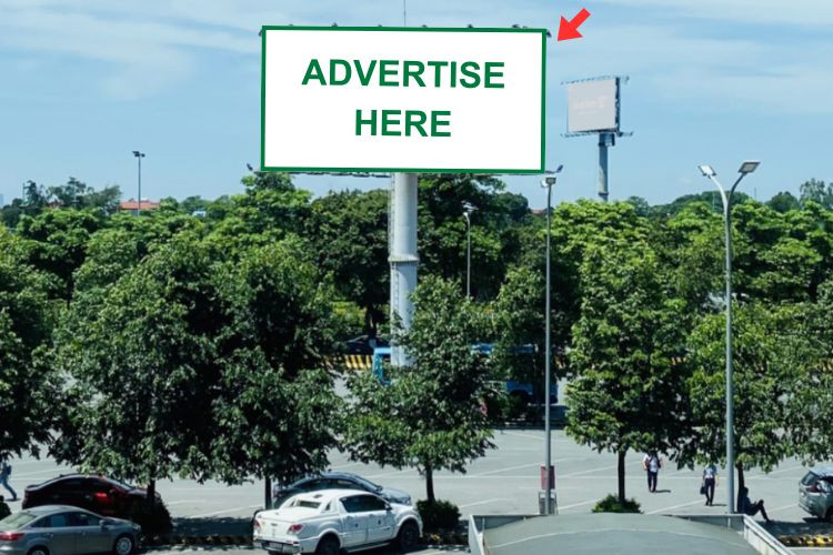 1 Panel Horizontal Unipole Billboard at Noi Bai International Airport, Ba Dinh Ward, Ha Noi City (Parking area T1 - CP22)