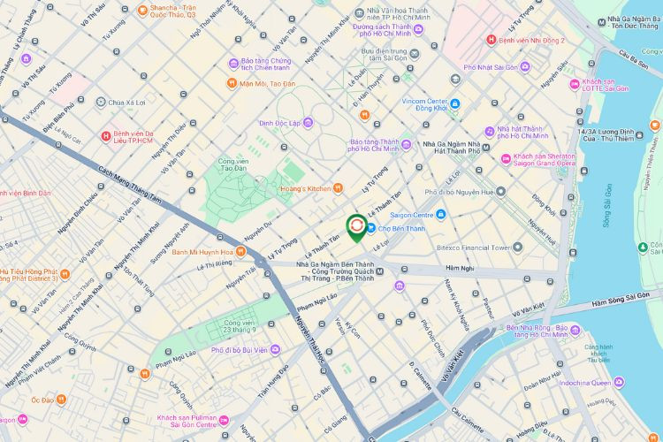 Map -  E-tower Panel Billboard at 2 Nguyen An Ninh, Ben Thanh Ward, Ho Chi Minh City