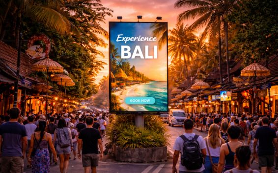 billboard advertising bali