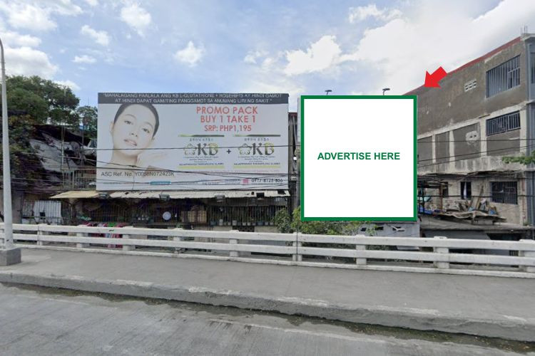 1 Panel Vertical Rooftop Billboard at C5 Bridge, West Rembo, Taguig, Metro Manila (Near University of Makati)