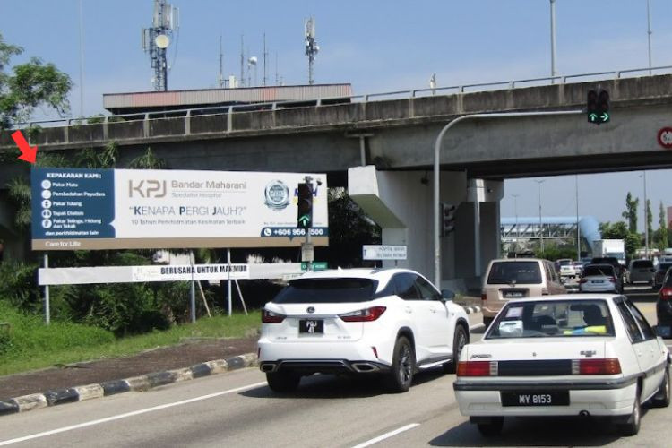 1 Panel Free Standing Billboard at Jalan Tangkak-Muar, Muar, Johor