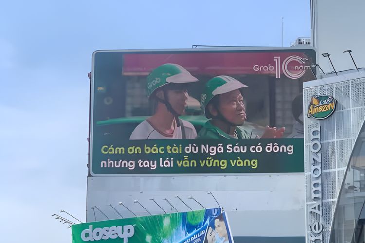 Grab DOOH Campaign