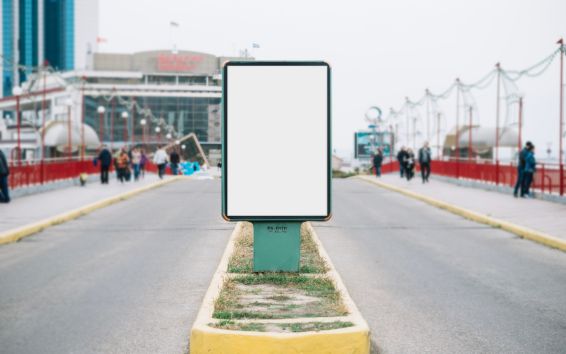 advertisement on billboards