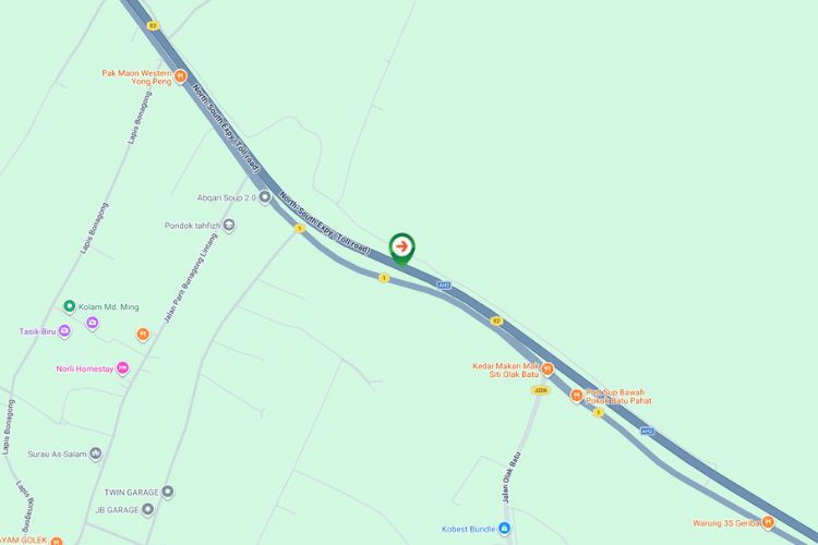 Map - Free Standing Billboard at NSE Highway KM86.2, Ayer Hitam, Johor