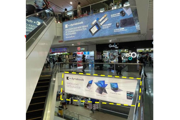 1 Panel Indoor Backlit Billboard at Sim Lim Square, Rochor, Central Region (Internal Lightboxes L3 C+D)