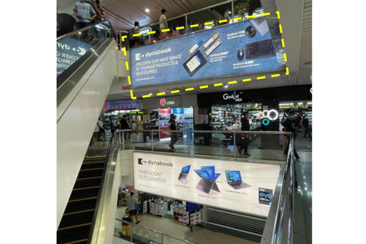 1 Panel Indoor Backlit Billboard at Sim Lim Square, Rochor, Central Region (Internal Lightboxes L4 E+F)