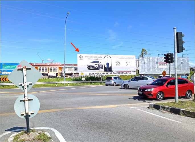 1 Panel Free Standing Billboard at Jalan Gangsa / Lorong Perak 16, Alor Setar, Kedah