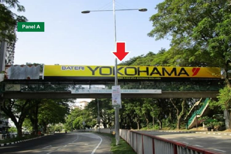 Overhead Bridge Billboard at Jalan Bukit Gambir, Bayan Lepas, Penang