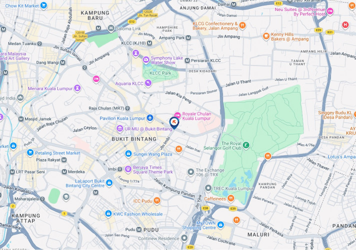 Jalan Raja Chulan - Jalan Bukit Bintang, Kuala Lumpur (from Pavillion KL)