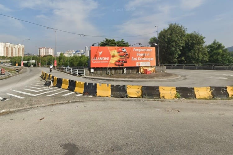 1 Sided Free Standing Billboard at Besraya Highway (B), Selangor