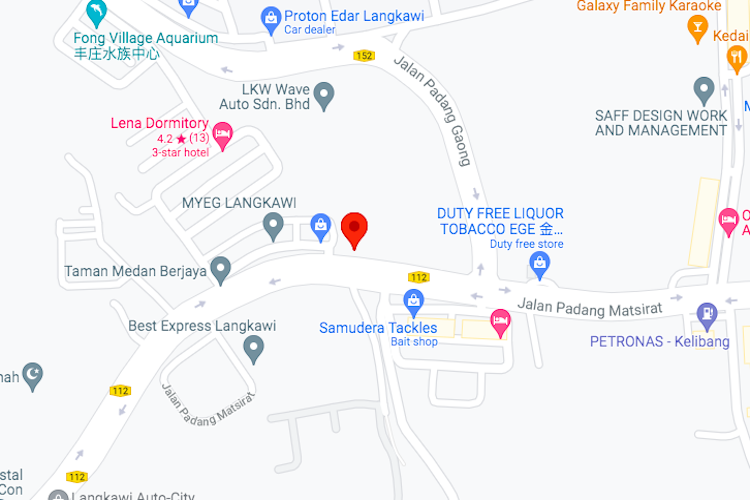 Jalan Padang Matsirat / Padang Gaong, Kuah, Kedah