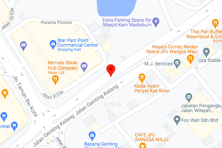 Jalan Genting Klang, Kuala Lumpur (near Starpac Point & Wardieburn Camp)