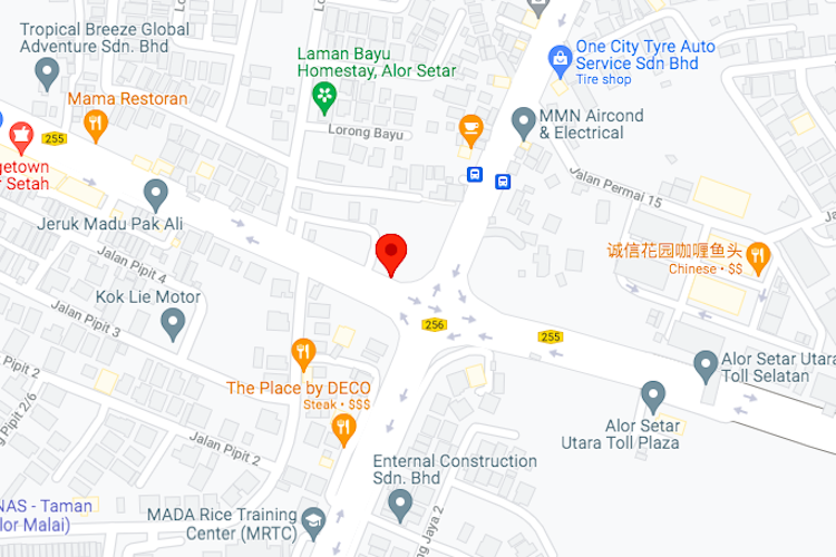 Jalan Sultanah Bahiyah / Jalan Langgar, Alor Setar, Kedah (near Plaza Tol Alor Setar Utara)