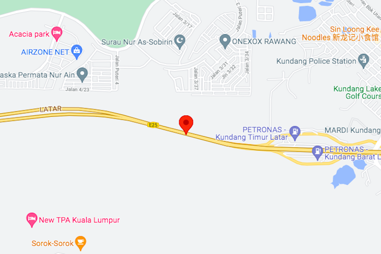 LATAR KM16.1 from Rawang to Kuala Selangor, Selangor