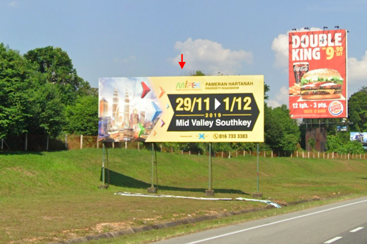 1 Sided Free Standing Billboard at KM3.1 Kempas to Pasir Gudang, Johor