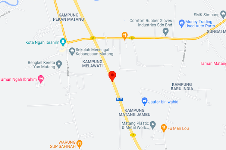 KM215.5 PLUS Taiping, Perak