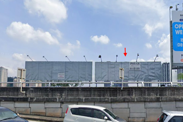 1 Sided Free Standing Billboard at Jalan Templer (B), Petaling Jaya, Selangor