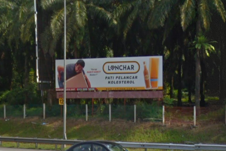 1 Sided Free Standing Billboard at Seremban PLUS Highway KM268 (A), Negeri Sembilan