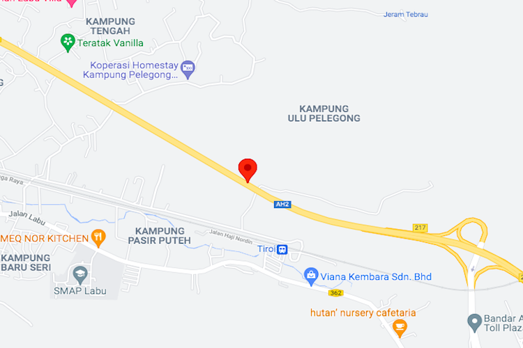 Seremban PLUS Highway KM268 (A), Negeri Sembilan