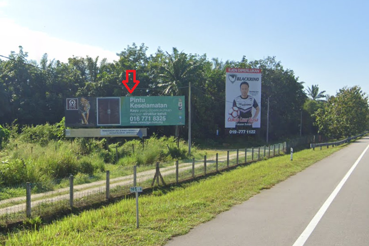 1 Sided Free Standing Billboard at NSE KM165.6 Mukim 7, Nibong Tebal, Penang