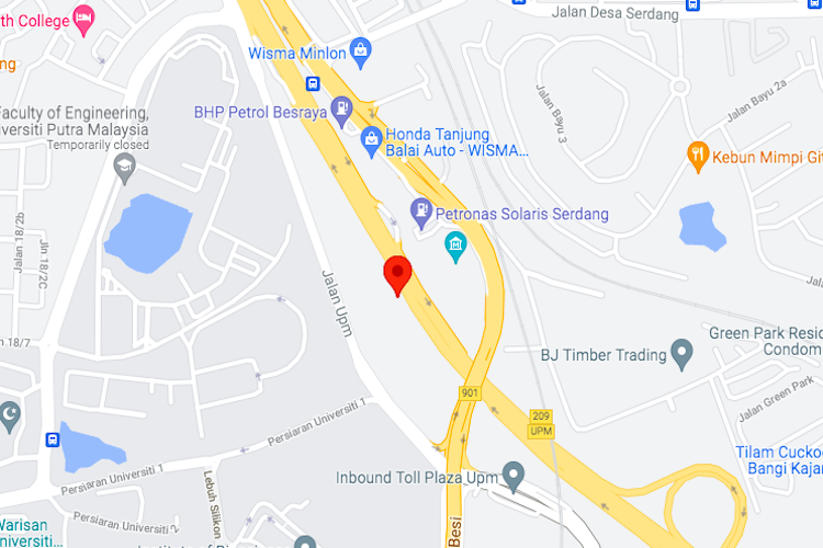 KM305.7, North-South (PLUS) Highway, Serdang, Selangor (from UPM)