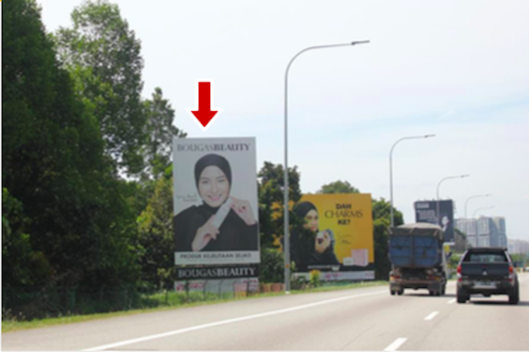 1 Sided Free Standing Billboard at KM305.7, North-South (PLUS) Highway, Selangor
