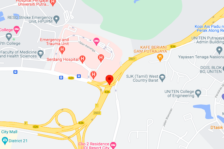 SKVE KM0.8, Serdang, Selangor (near Serdang Hospital to Putrajaya)