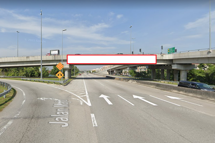 1 Sided Overhead Bridge Billboard at Jalan Maju, SILK Highway, Kajang (A), Kajang, Selangor