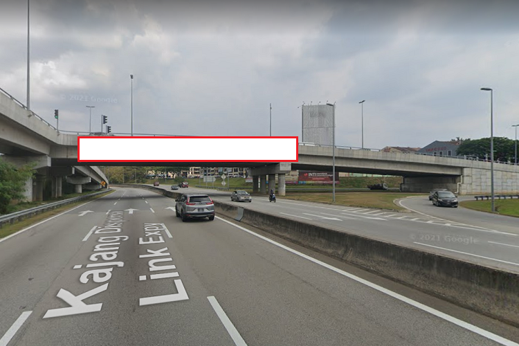 1 Sided Overhead Bridge Billboard at Jalan Maju, SILK Highway, Kajang (B), Kajang, Selangor