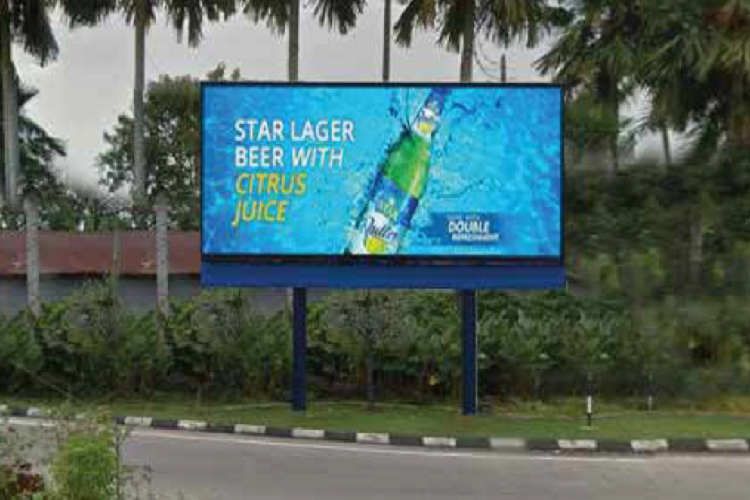 1 Panel Digital Screen Billboard at Simpang Istana Pekan, Pekan, Pahang