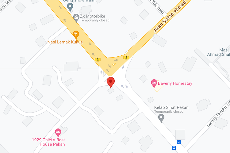 Simpang Istana Pekan, Pekan, Pahang