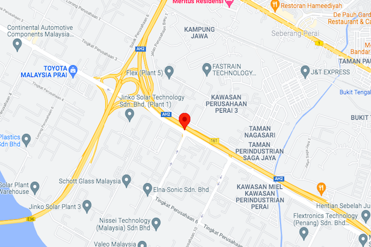 NSE KM139.1, Perai (A), Penang