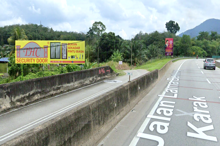 1 Panel Free Standing Billboard at Karak Highway KM74.1, Karak, Pahang (to Kuantan)