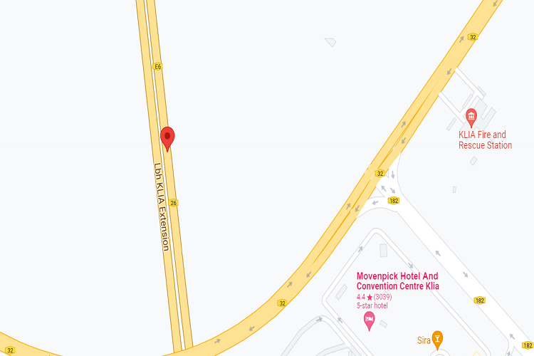 KM6.8 KLIA Highway, Sepang, Selangor