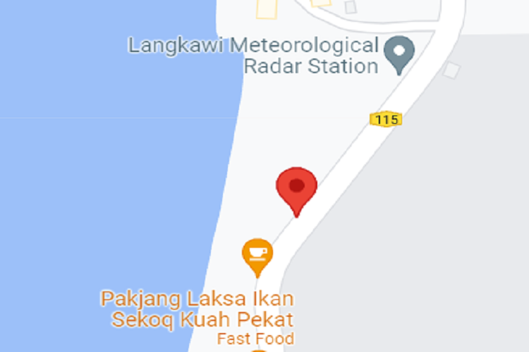 Jalan Lapangan Terbang, Langkawi, Kedah (towards Airport)