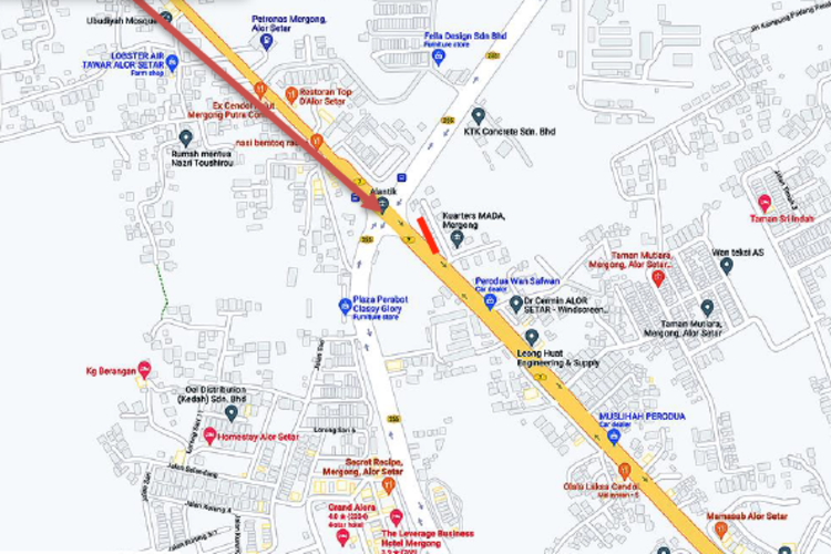 Jalan Putra / Sultanah Bahiyah Highway, Alor Setar, Kedah