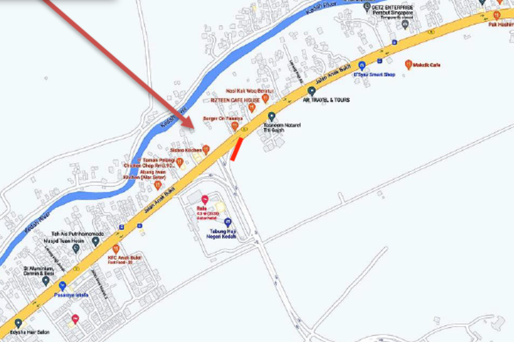 Jalan Anak Bukit, Kepala Batas, Kedah