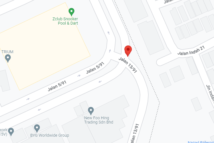 from Jalan 5/91 heading towards Jalan Persiaran Pandan / Kolej Polytech Mara, Kuala Lumpur