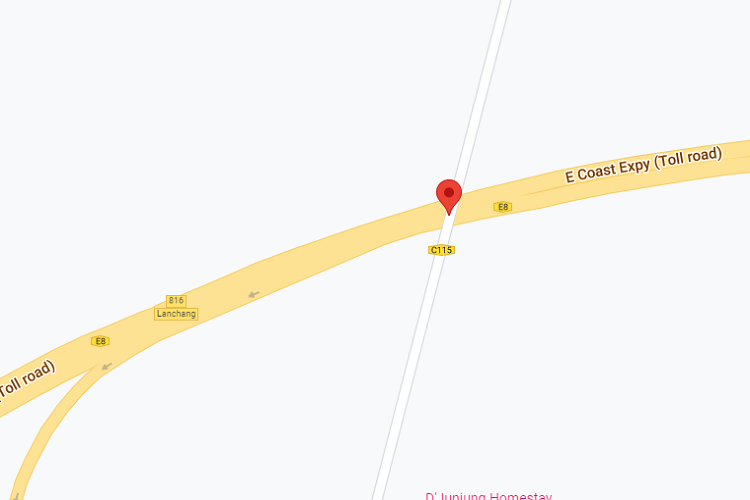 ECE Highway KM99.9, Lanchang, Pahang