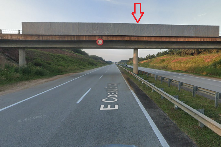 KM 271 NSE Lebuhraya Pantai Timur (T) from Cenih to Cukai, Terengganu