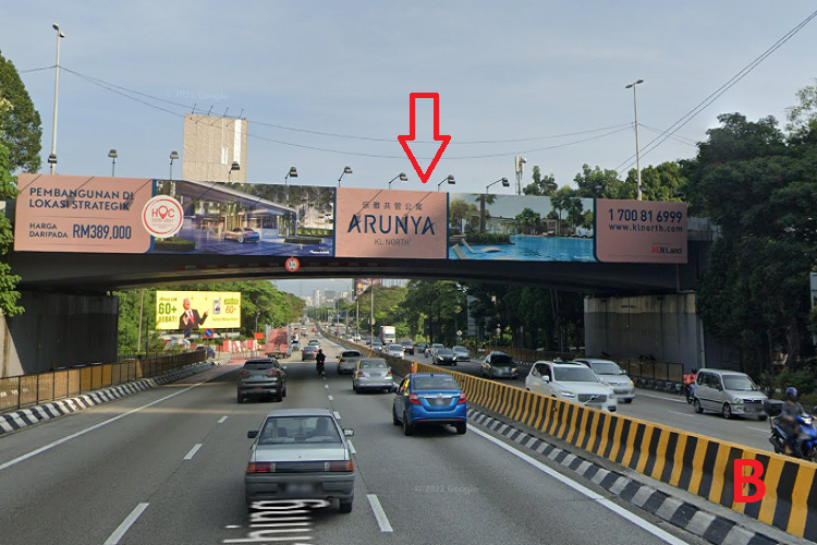 Jalan Kuching to Bulatan Duta, Kuala Lumpur