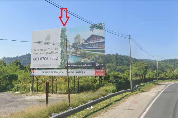 1 Sided Free Standing Billboard at West Bound Jalan Kajang to Dengkil, Dengkil, Selangor