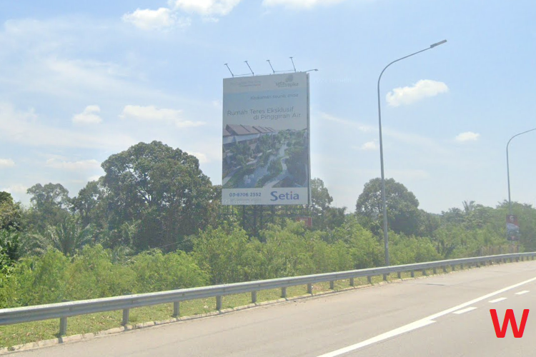 2 Sided Unipole Billboard at KM 34.0 North-South Expressway Central Link (Elite), Sepang, Selangor
