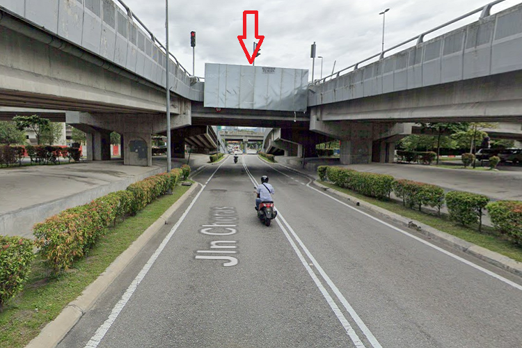 2 Sided Overhead Bridge Billboard at Dewan Bandaraya Kuala Lumpur, Kuala Lumpur