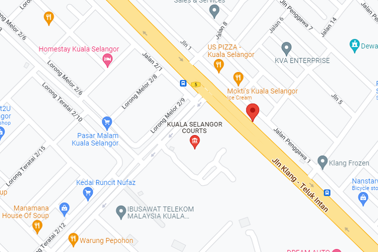 Jalan Klang - Teluk Intan, Kuala Selangor, Selangor