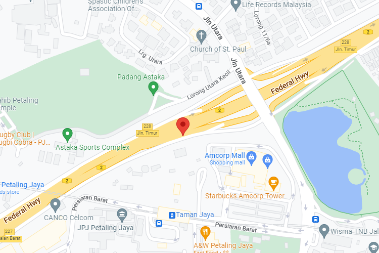 Federal Highway from Shah Alam / Subang towars Bangsar South / Midvalley / Kuala Lumpur (off road), Selangor