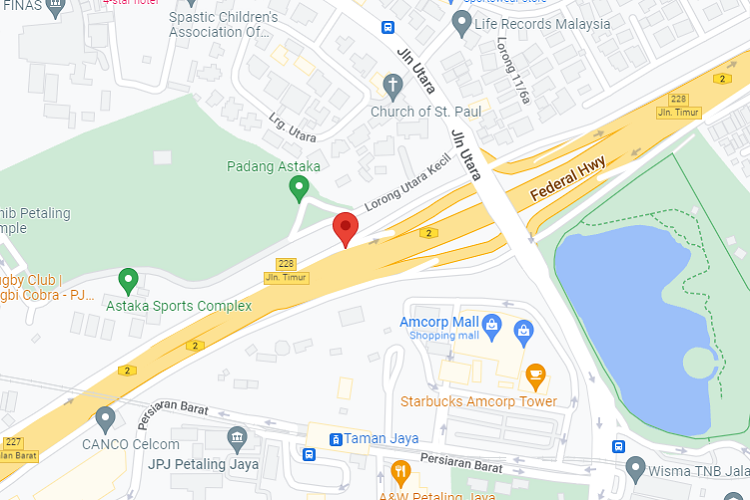 Federal Highway, from Shah Alam / Subang towards Petaling Jaya / Kuala Lumpur, Selangor